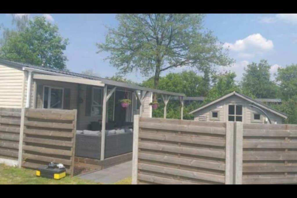 Chalet Te Huur Op *****Camping Terspegelt 4 Personen Villa Eersel Eksteriør billede